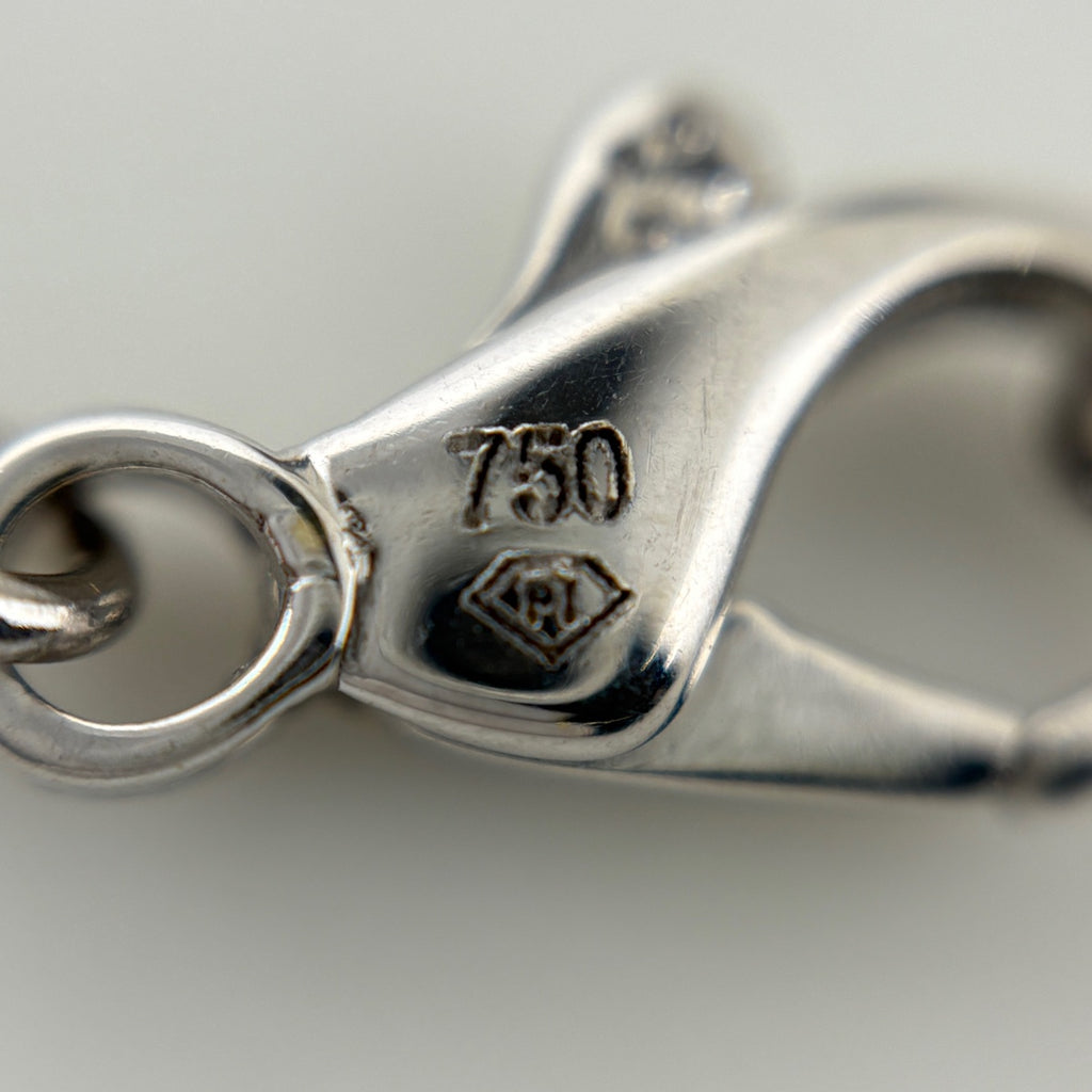 ピアジェ ライムライト ネックレス WG ホワイトゴールド ペンダント メレダイヤ ハートモチーフ 貝 ネックレス 750 シェル ダイヤモンド レディース ブランドジュエリー 【中古】brjwl