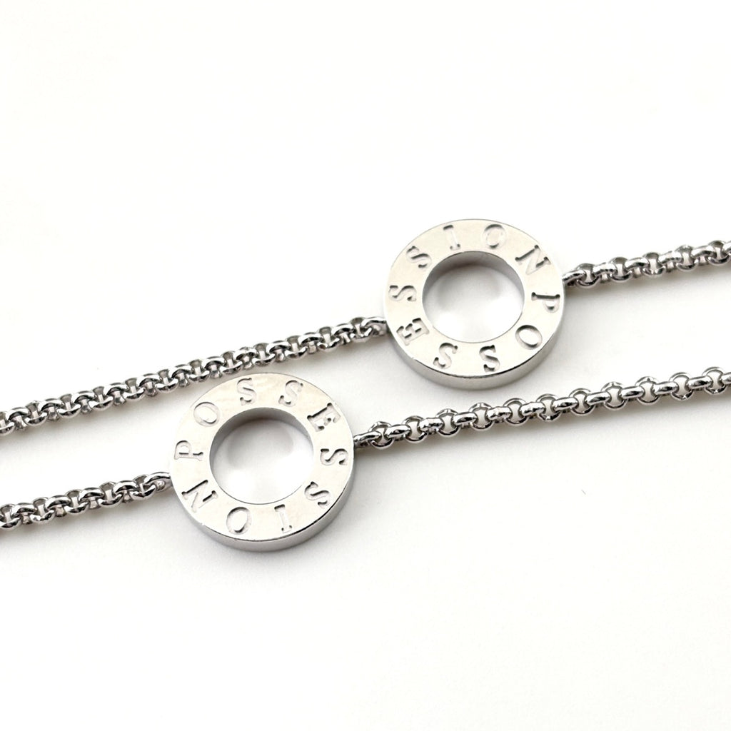 ピアジェ ポセション ネックレス WG ホワイトゴールド メレダイヤ ネックレス 750 ダイヤモンド レディース ブランドジュエリー 【中古】brjwl