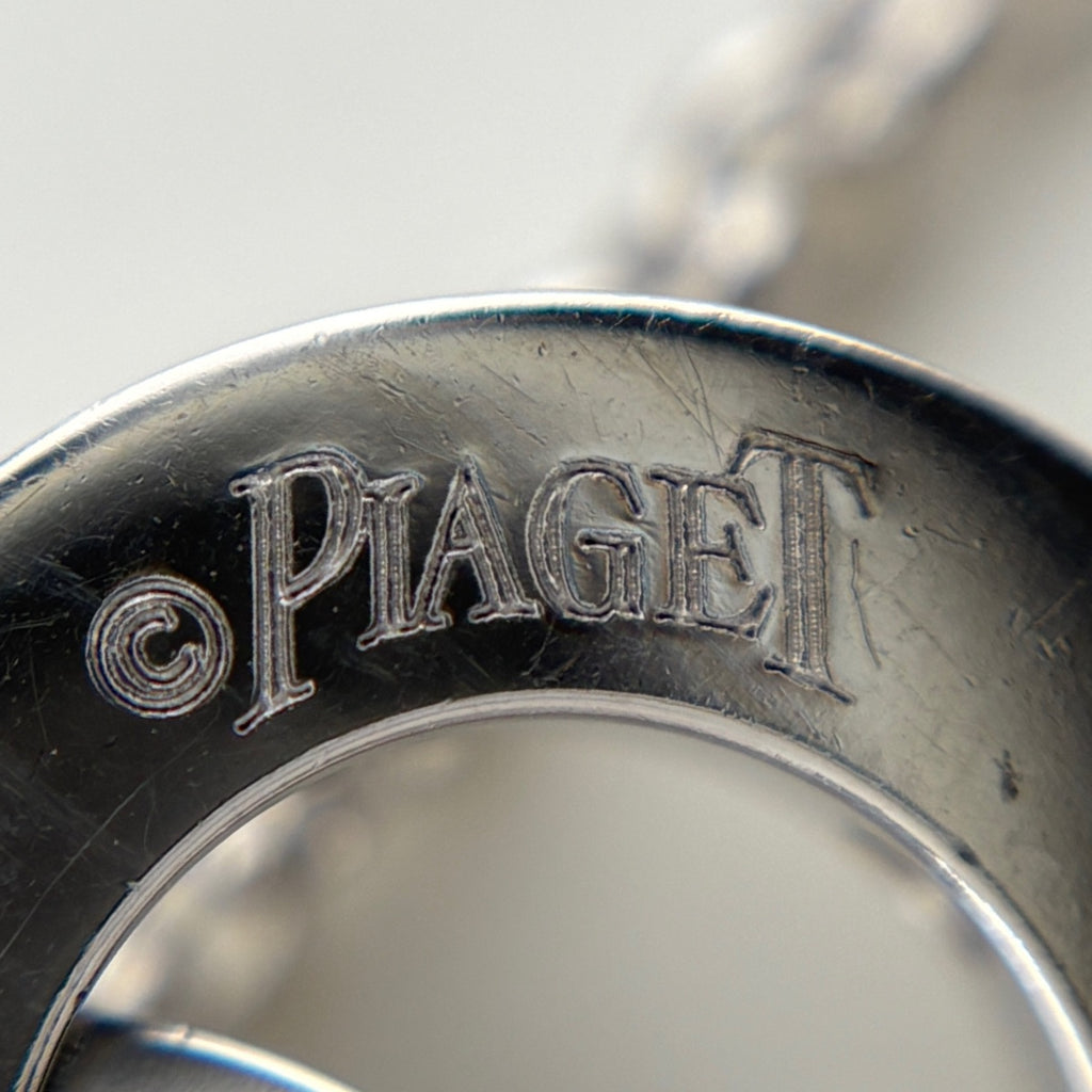 ピアジェ ポセション ネックレス WG ホワイトゴールド メレダイヤ ネックレス 750 ダイヤモンド レディース ブランドジュエリー 【中古】brjwl