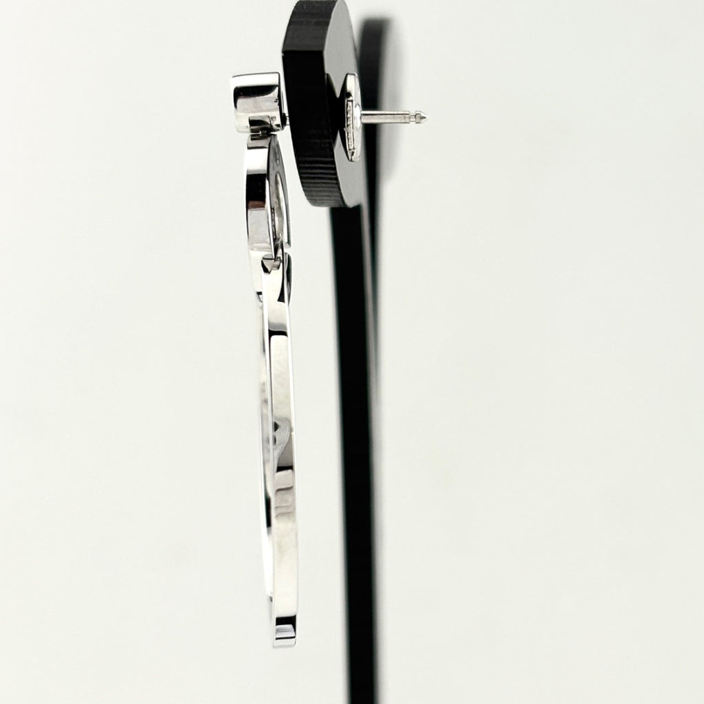 ピアジェ ポセション ピアス WG ホワイトゴールド メレダイヤ ピアス 750 ダイヤモンド レディース ブランドジュエリー 【中古】brjwl