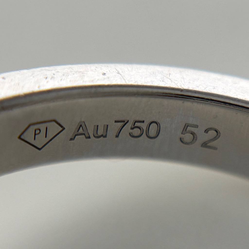 ピアジェ ポセション リング WG ホワイトゴールド 指輪 メレダイヤ リング 7.5号 750 ダイヤモンド レディース ブランドジュエリー 【中古】brjwl