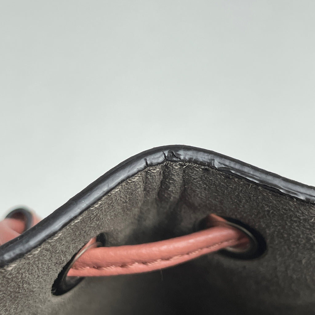 フェンディ モン トレゾール 2WAY ショルダーバッグ 巾着型 ミニバッグ ハンドバッグ レザー ピンク 8BS010 レディース 【中古】brbag