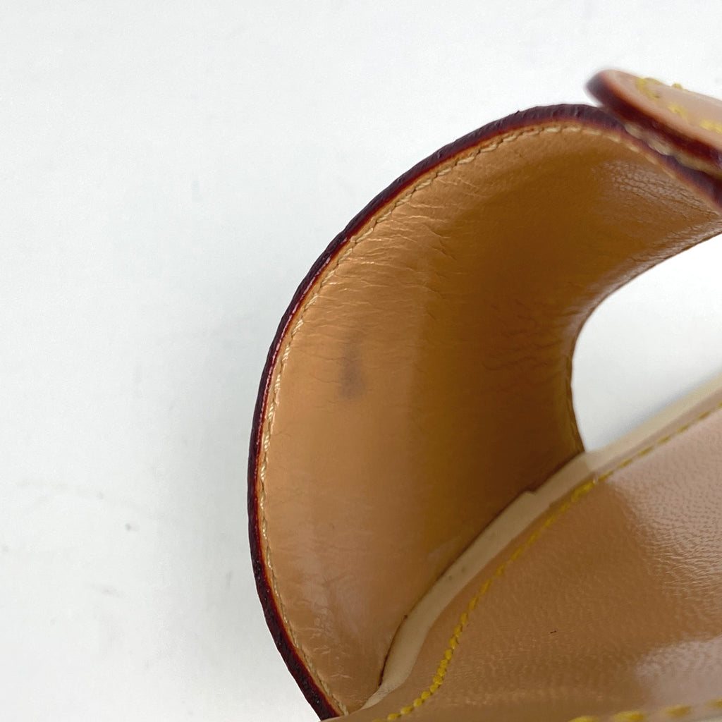 ルイ・ヴィトン モノグラム サンダル ミュール フラワー 靴 サンダル モノグラムマルチカラー ブロン(ホワイト) レディース 【中古】brapp