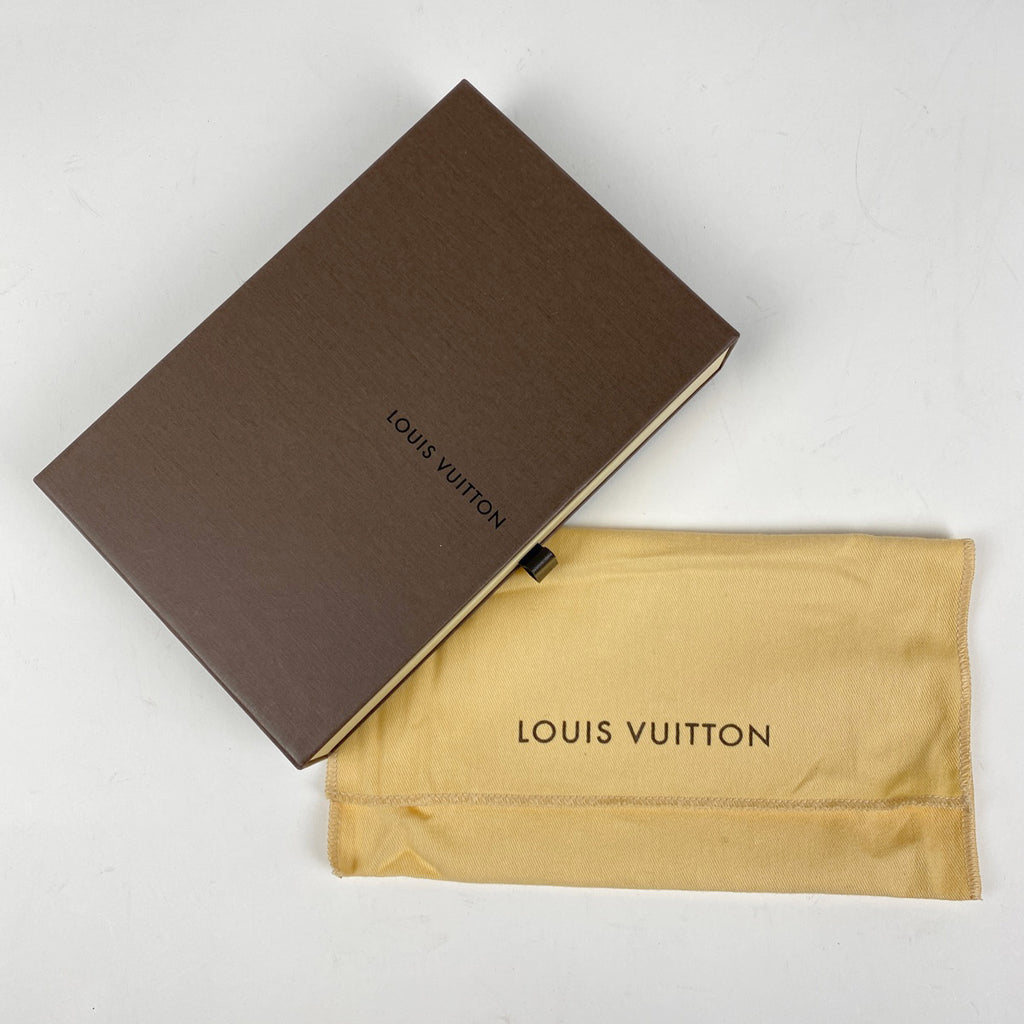 ルイ・ヴィトン ポルトフォイユ ヴィエノワ 二つ折り財布 ダミエアズール ホワイト N61676 レディース 【中古】brbag