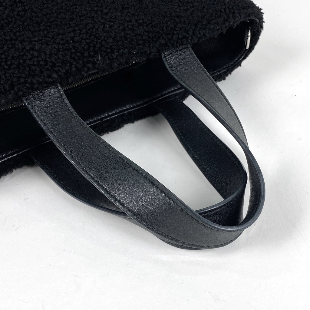 バレンシアガ エブリデイ ハンドバッグ 2WAY ショルダーバッグ ロゴ ハンドバッグ ムートン ブラック 532873 レディース 【中古】brbag