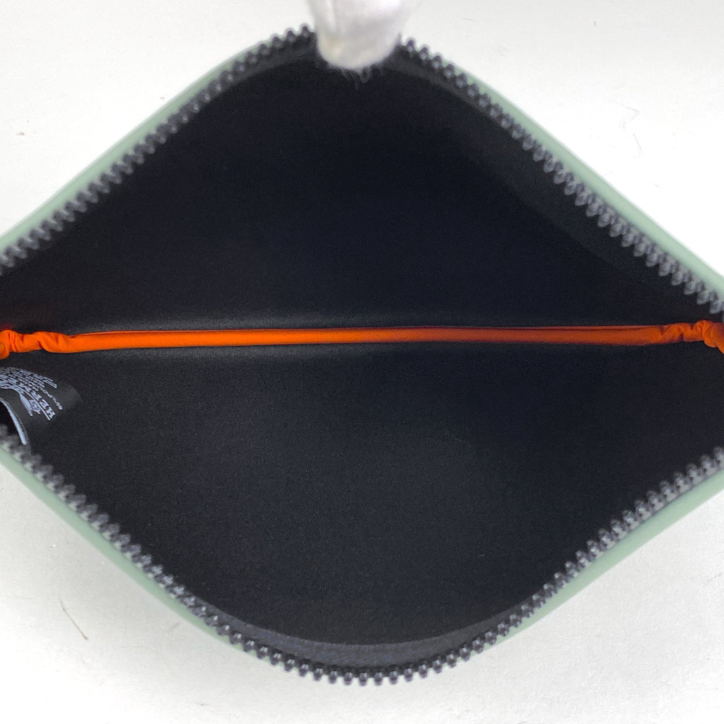 エルメス ネオバン タラサ MM クラッチバッグ 化粧ポーチ ナイロン グリーン レディース 【中古】brbag