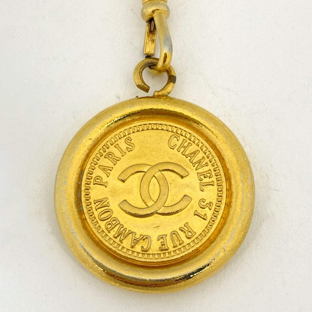 シャネル ココマーク チェーン ベルト 31 RUE CAMBON GP ゴールド レディース 【中古】brbag