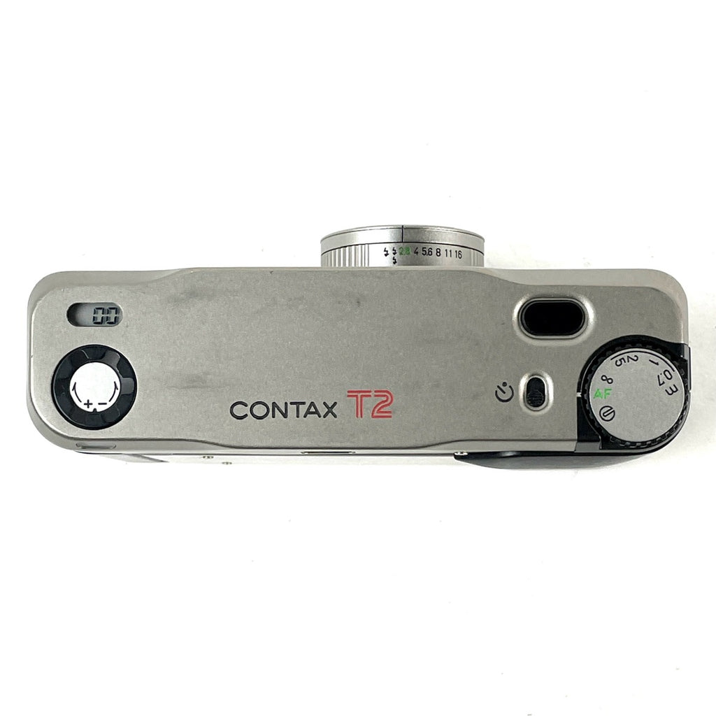 コンタックス CONTAX T2 チタンシルバー フィルム コンパクトカメラ 【中古】cambb