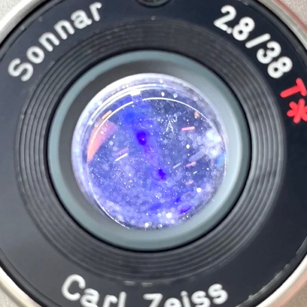 コンタックス CONTAX T2 チタンシルバー フィルム コンパクトカメラ 【中古】cambb