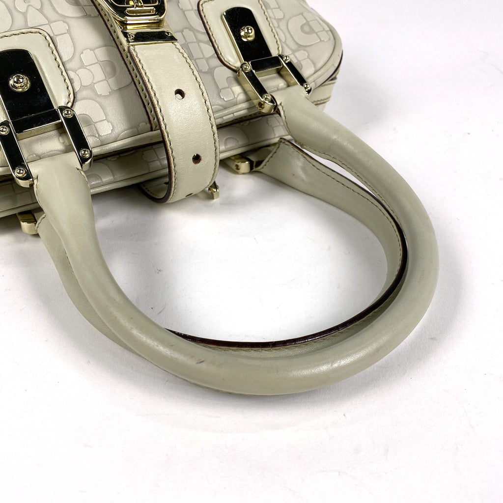 グッチ ホースビット柄 ハンドバッグ 手提げ ハンドバッグ レザー アイボリー 145772 レディース 【中古】brbag