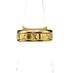 ティファニー アトラス リング YG イエローゴールド 指輪 リング 13号 750 レディース ブランドジュエリー 【中古】brjwl