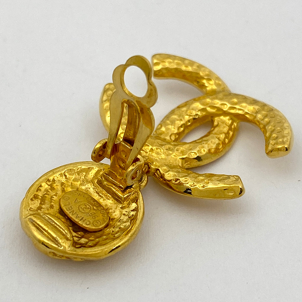 シャネル ココマーク イヤリング スイング イヤリング GP ゴールド レディース 【中古】bracc