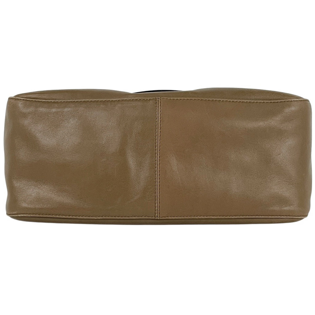 フェンディ ズッカロゴ ショルダーバッグ マンマバケット ワンショルダー ハンドバッグ ショルダーバッグ レザー ブラウン 26325 レディース 【中古】brbag