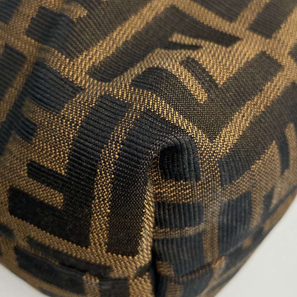 フェンディ ズッカ柄 ショルダーバッグ ワンショルダー ショルダーバッグ キャンバス ブラウン 8BR344 レディース 【中古】brbag