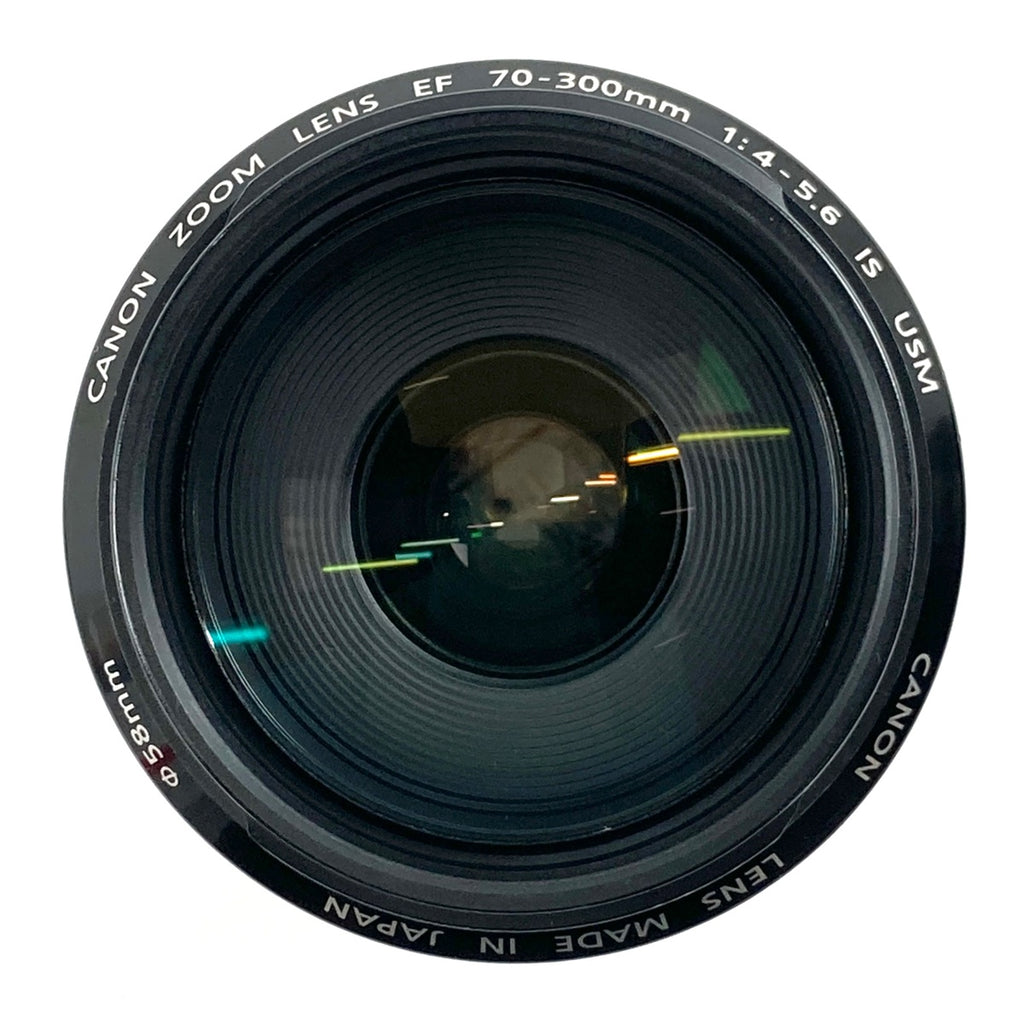 キヤノン Canon EF 70-300mm F4-5.6 IS USM 一眼カメラ用レンズ（オートフォーカス） 【中古】cambb