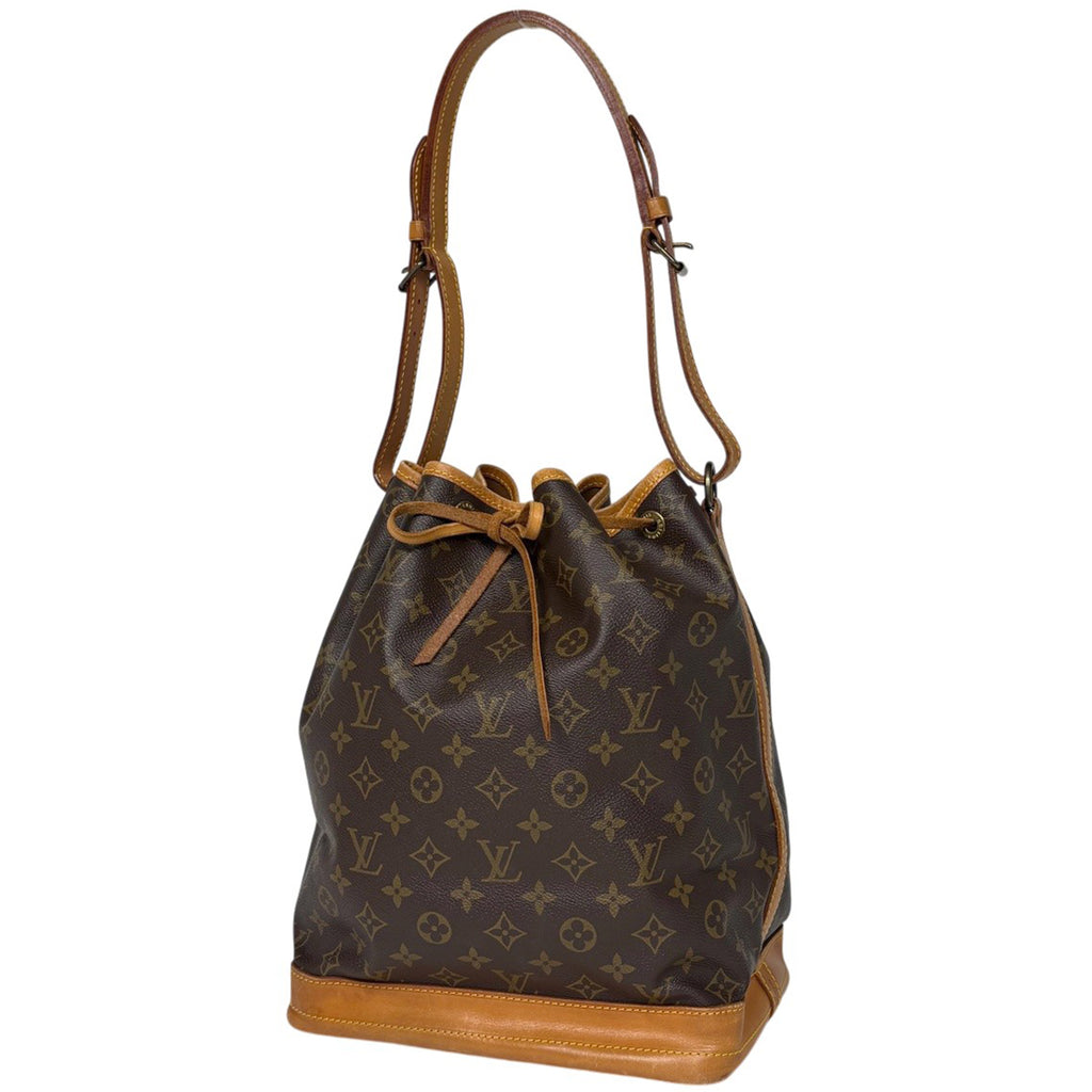 ルイ・ヴィトン ノエ ワンショルダー 肩掛け 巾着型 ショルダーバッグ モノグラム ブラウン M42224 レディース 【中古】brbag