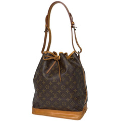 ルイ・ヴィトン ノエ ワンショルダー 肩掛け 巾着型 ショルダーバッグ モノグラム ブラウン M42224 レディース 【中古】brbag