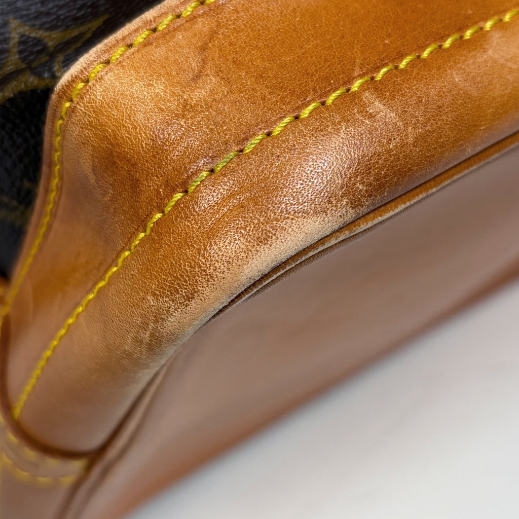 ルイ・ヴィトン ノエ ワンショルダー 肩掛け 巾着型 ショルダーバッグ モノグラム ブラウン M42224 レディース 【中古】brbag