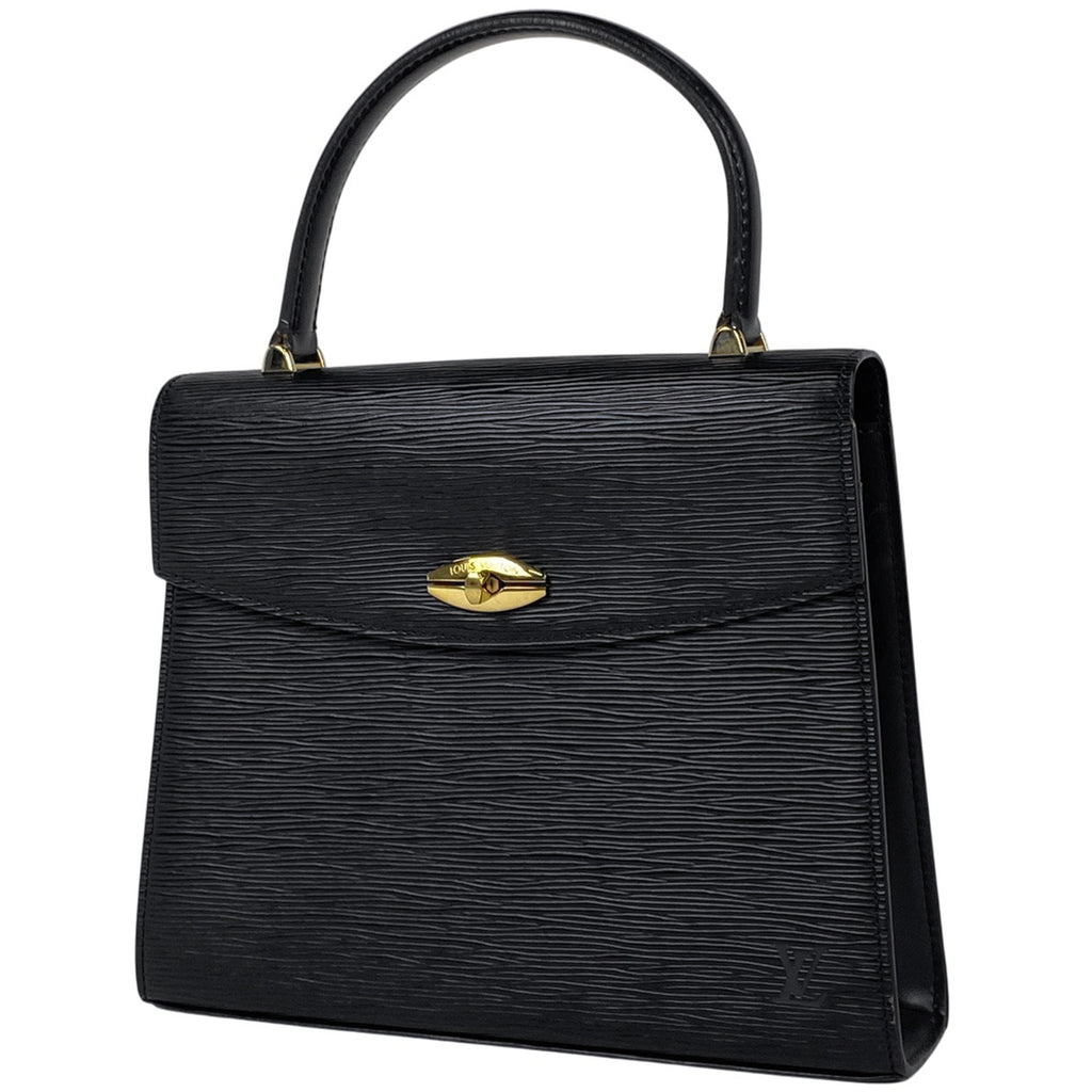 【ジャンク品】ルイ・ヴィトン マルゼルブ ハンドバッグ エピ ノワール(ブラック) M52372 レディース 【中古】brbag