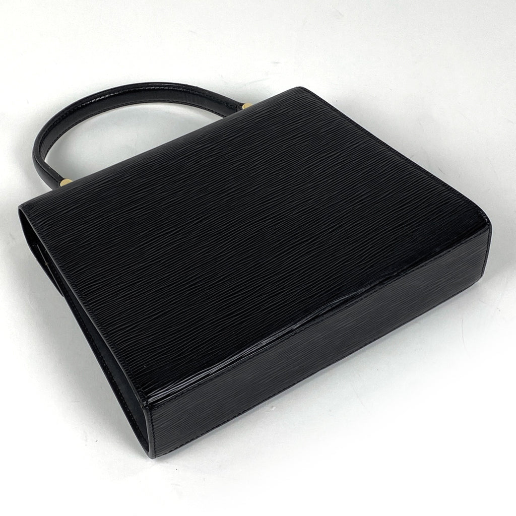 【ジャンク品】ルイ・ヴィトン マルゼルブ ハンドバッグ エピ ノワール(ブラック) M52372 レディース 【中古】brbag