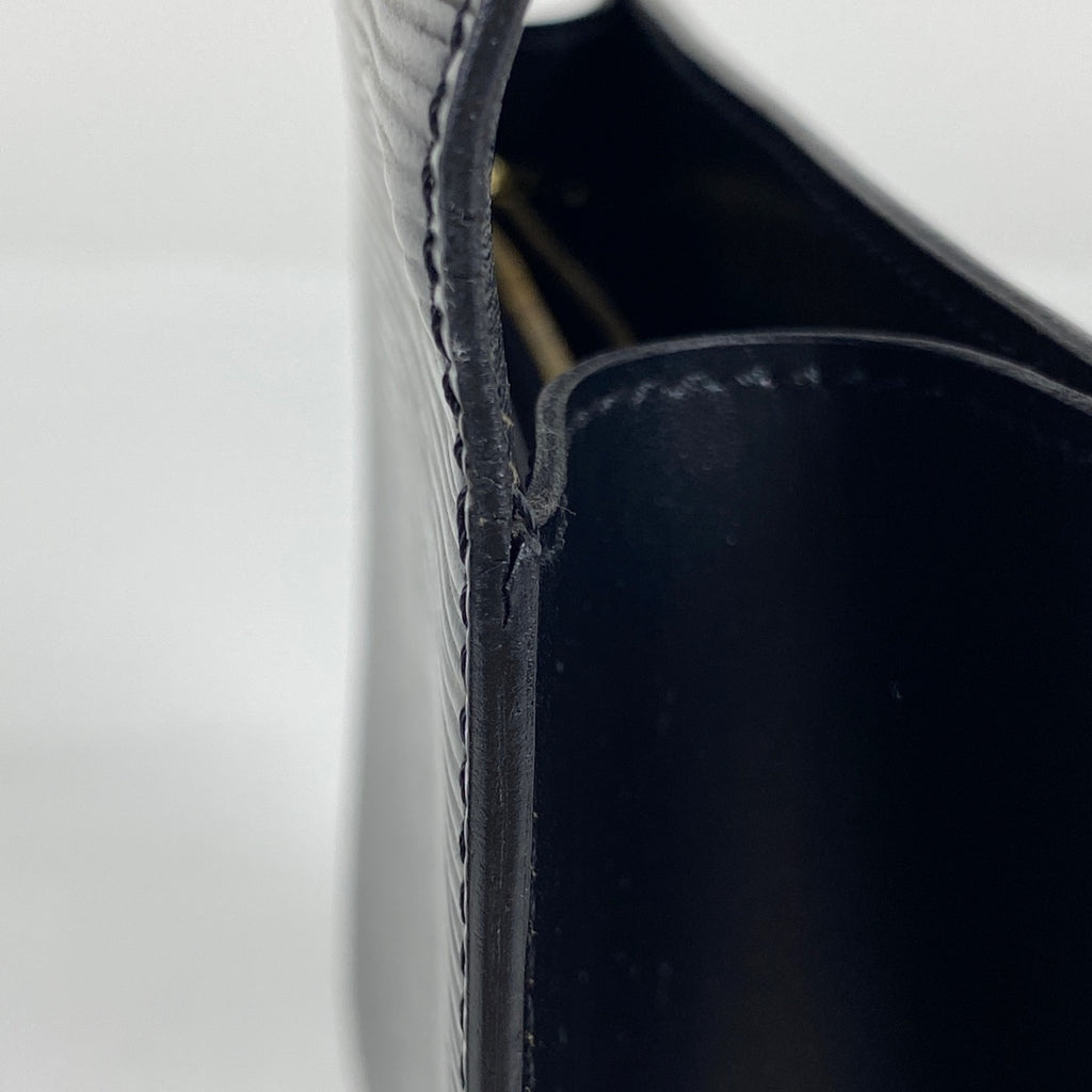 【ジャンク品】ルイ・ヴィトン マルゼルブ ハンドバッグ エピ ノワール(ブラック) M52372 レディース 【中古】brbag