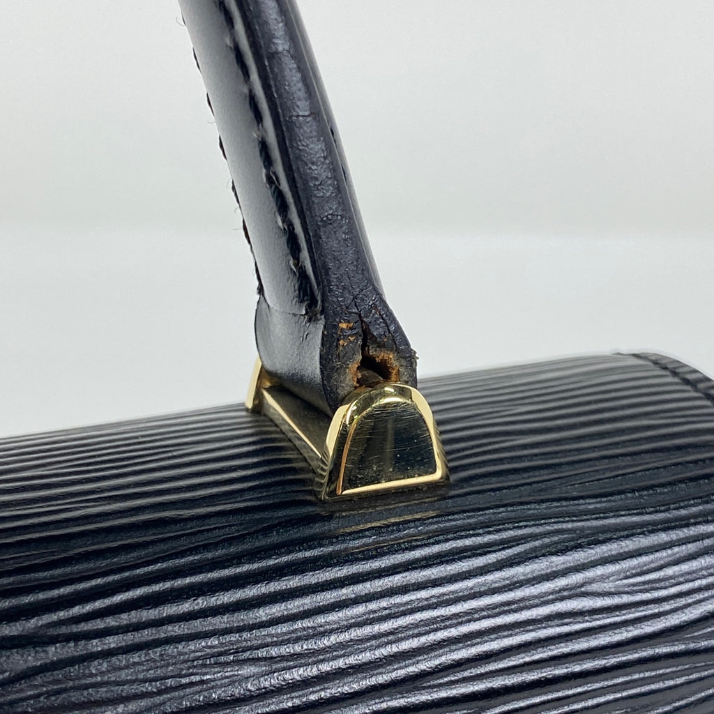 【ジャンク品】ルイ・ヴィトン マルゼルブ ハンドバッグ エピ ノワール(ブラック) M52372 レディース 【中古】brbag