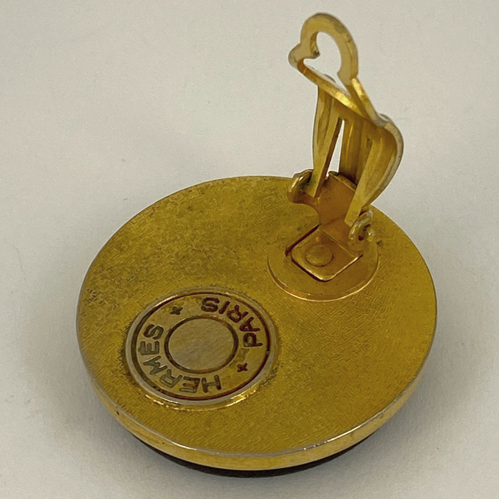 エルメス セリエ イヤリング ラウンド型 GP レディース 中古 bracc