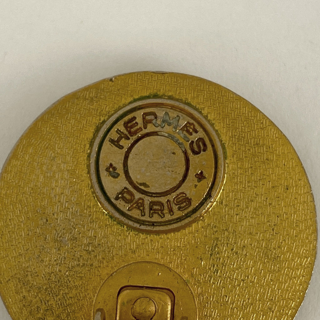 エルメス セリエ イヤリング ラウンド型 GP レディース 中古 bracc