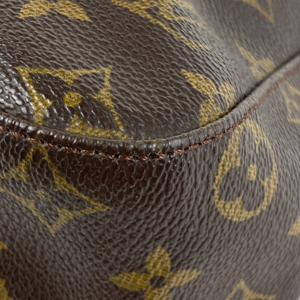 ルイ・ヴィトン ルーピング GM 肩掛け ワンショルダー ショルダーバッグ モノグラム ブラウン M51145 レディース 【中古】brbag