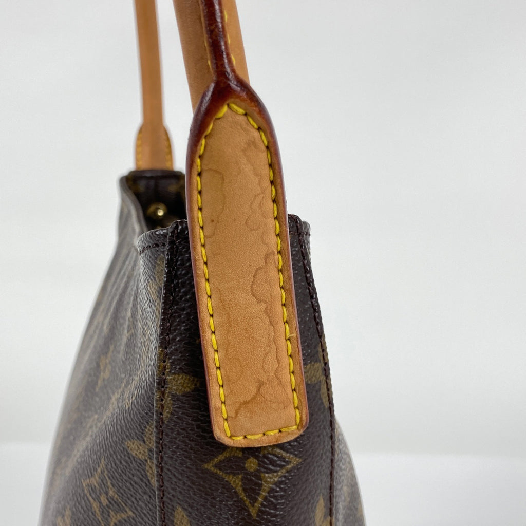 ルイ・ヴィトン ルーピング GM 肩掛け ワンショルダー ショルダーバッグ モノグラム ブラウン M51145 レディース 【中古】brbag
