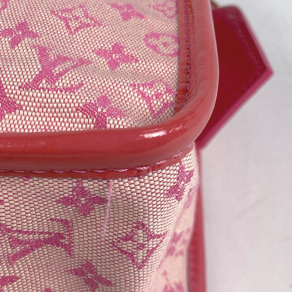 ルイ・ヴィトン サックキャトリーン 手提げ トートバッグ ストロベリー ハンドバッグ モノグラムミニ ピンク M92930 レディース 【中古】brbag