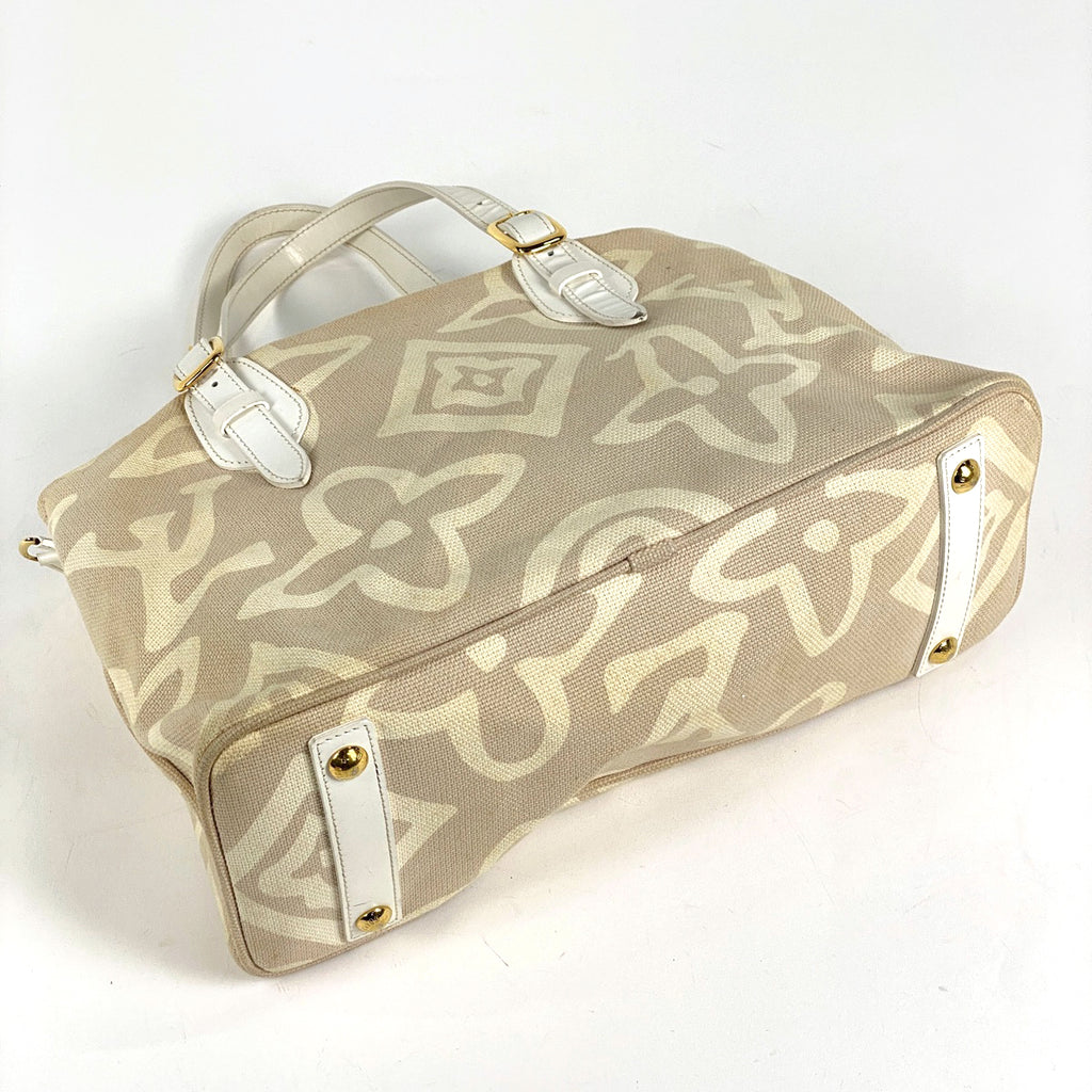 ルイ・ヴィトン タイシエンヌ PM ショルダーバッグ クルーズライン トートバッグ キャンバス サーブル M95674 レディース 【中古】brbag