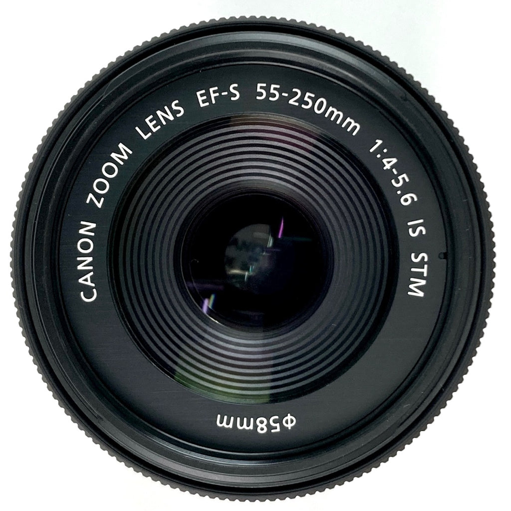 キヤノン Canon EF-S 55-250mm F4-5.6 IS STM 一眼カメラ用レンズ（オートフォーカス） 【中古】cambb
