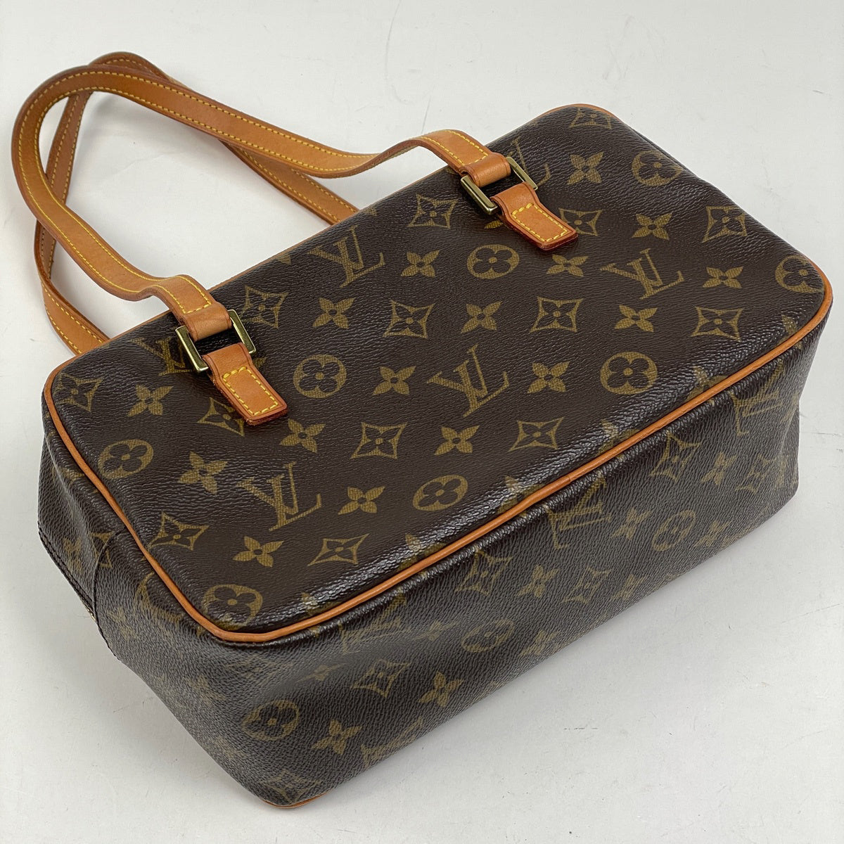 ルイ・ヴィトン シテ MM 肩掛け ショルダーバッグ モノグラム ブラウン