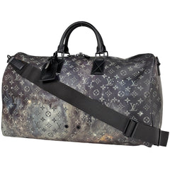 ルイ・ヴィトン キーポル バンドリエール 50 2WAY ショルダーバッグ モノグラムギャラクシー ボストンバッグ モノグラム ノワール(ブラック) M44166 メンズ ブランドバッグ・小物 【中古】brbag