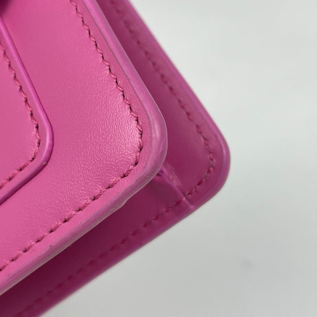 ブルガリ セルペンティ フォーエバー マイクロバッグ ミニ スネーク ハンドバッグ レザー ピンク レディース ブランドバッグ・小物 【中古】brbag