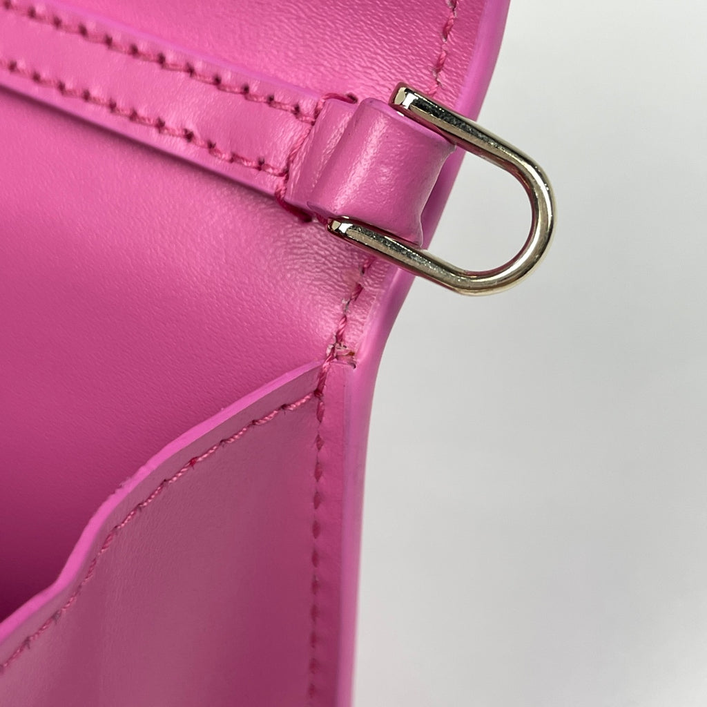 ブルガリ セルペンティ フォーエバー マイクロバッグ ミニ スネーク ハンドバッグ レザー ピンク レディース ブランドバッグ・小物 【中古】brbag