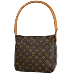 ルイ・ヴィトン ルーピング MM 肩掛け ワンショルダー ショルダーバッグ モノグラム ブラウン M51146 レディース ブランドバッグ・小物 【中古】brbag