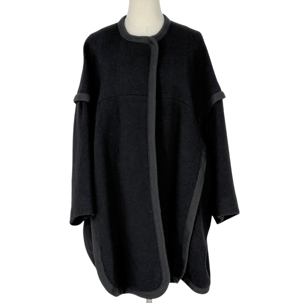 バイセル公式】クロエ ロゴ パイピング コート ブランケットコート