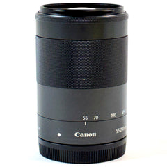 キヤノン Canon EF-M 55-200mm F4.5-6.3 IS STM ブラック 一眼カメラ用レンズ（オートフォーカス） カメラ 【中古】cambb