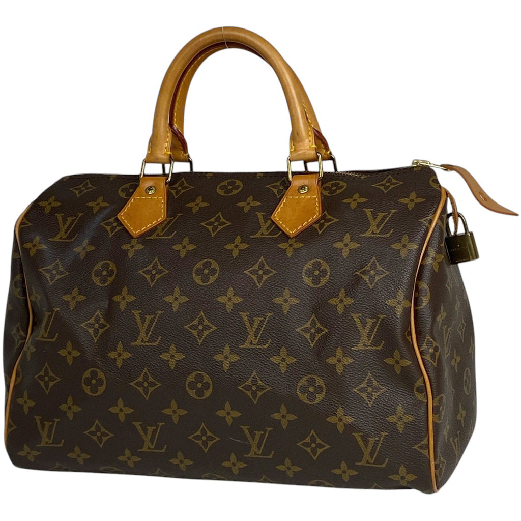 ルイ・ヴィトン スピーディ 30 ボストンバッグ 通勤 ハンドバッグ モノグラム ブラウン M41526 レディース 【中古】brbag