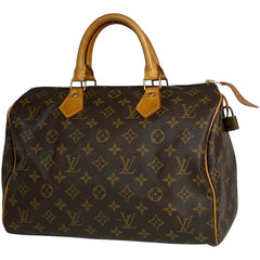 ルイ・ヴィトン スピーディ 30 ボストンバッグ 通勤 ハンドバッグ モノグラム ブラウン M41526 レディース 【中古】brbag