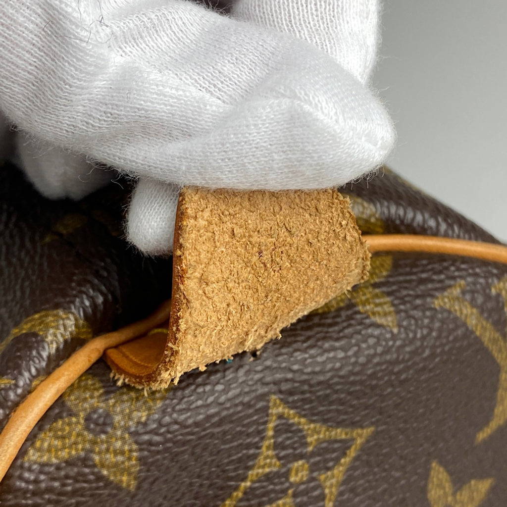 ルイ・ヴィトン スピーディ 30 ボストンバッグ 通勤 ハンドバッグ モノグラム ブラウン M41526 レディース 【中古】brbag