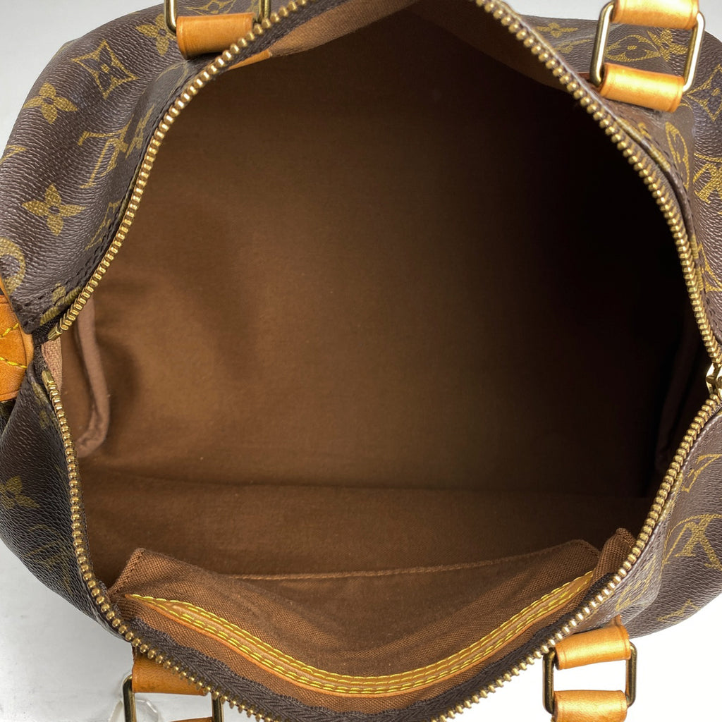ルイ・ヴィトン スピーディ 30 ボストンバッグ 通勤 ハンドバッグ モノグラム ブラウン M41526 レディース 【中古】brbag