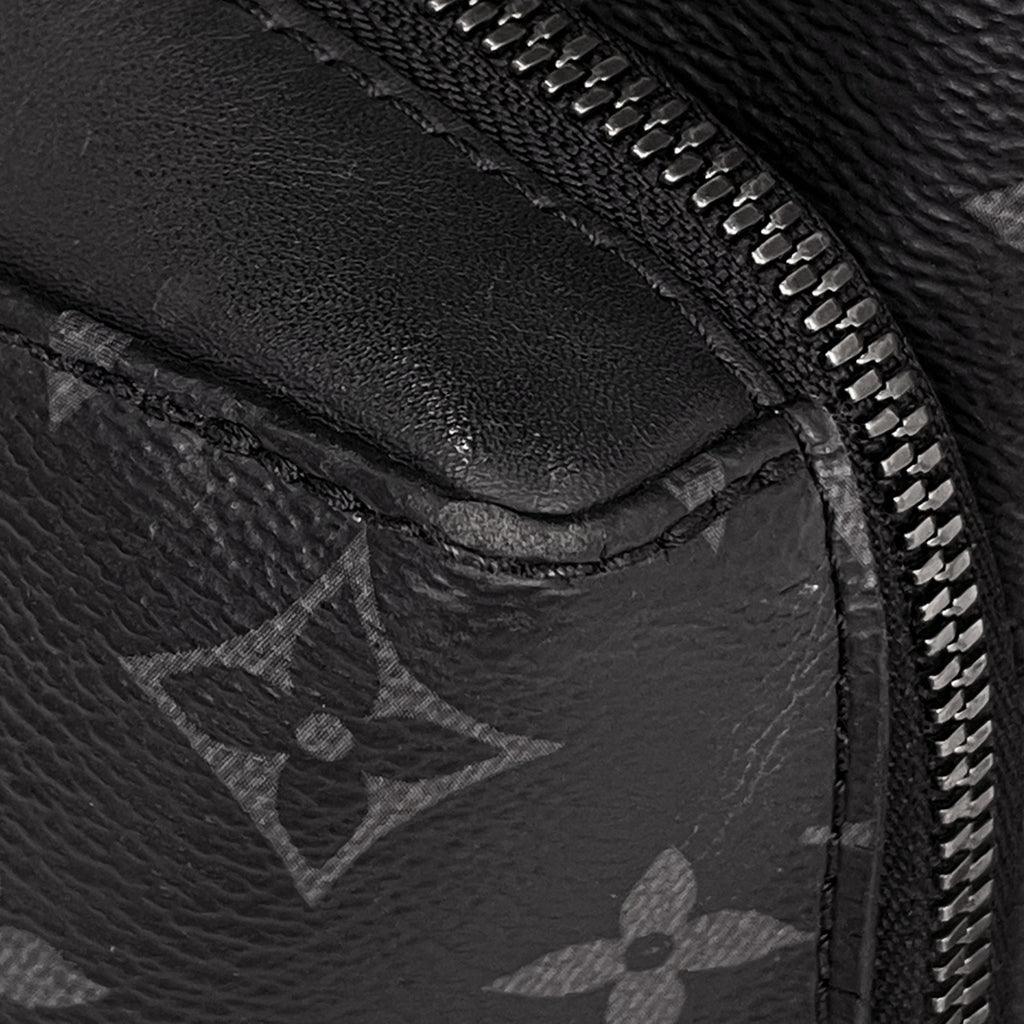 ルイ・ヴィトン アポロ バックパック リュック モノグラムエクリプス ブラック M43186 メンズ 【中古】brbag