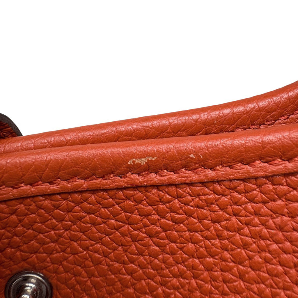 エルメス エヴリンTPM アマゾン トリヨンクレマンス ルージュクー Y刻印 レディース 中古 brbag