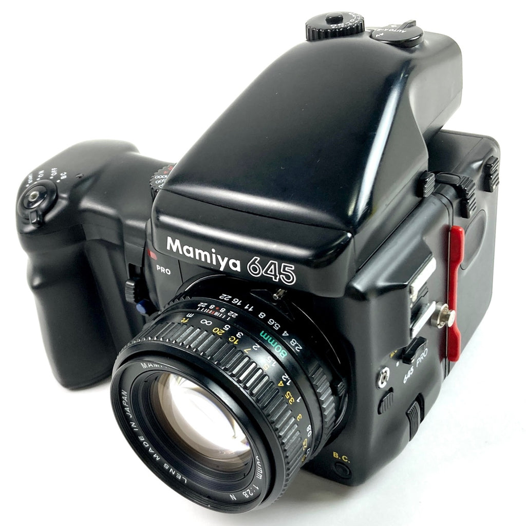 マミヤ Mamiya 645PRO + SEKOR C 80mm F2.8 N［ジャンク品］ 中判カメラ 【中古】cambb
