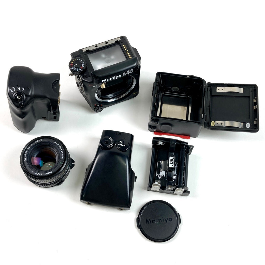 マミヤ Mamiya 645PRO + SEKOR C 80mm F2.8 N［ジャンク品］ 中判カメラ 【中古】cambb