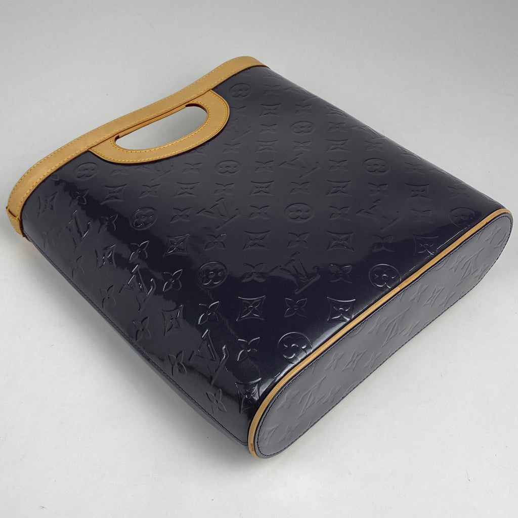 ルイ・ヴィトン スティルウッド ヴェルティカル 手提げ ハンドバッグ モノグラムヴェルニ アンディゴ(ブルー) M91365 レディース 【中古】brbag