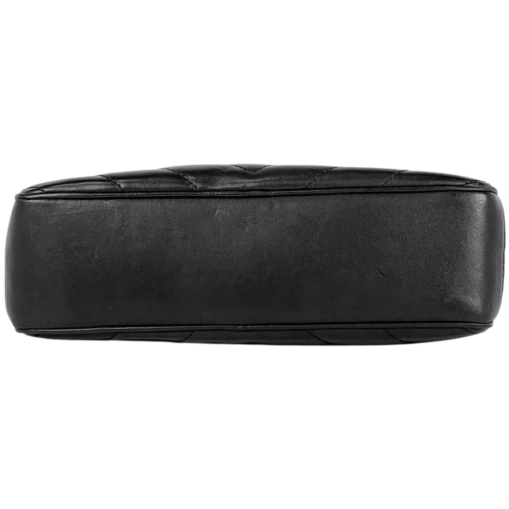 シャネル Vステッチ チェーン ハンドバッグ ココマーク ハンドバッグ レザー ブラック レディース 【中古】brbag